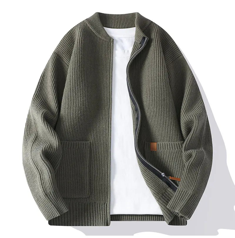 Montaro Zip-Up Cardigan