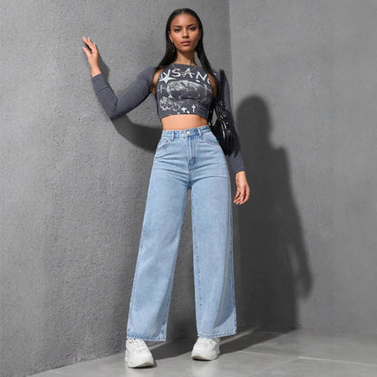 Elara High-Waisted Jeans